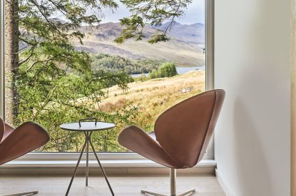 Bedroom chair Stag Cabin, Loch Lomond