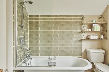 The bath tub at Hardy Cottage, Cotswolds
