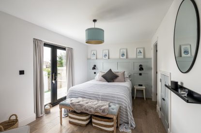 A bedroom at The Bay at Beadnell, Northumberland