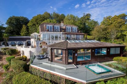 The exterior of Seahaven, Devon