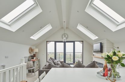 The kitchen at Ty Megan, Gower