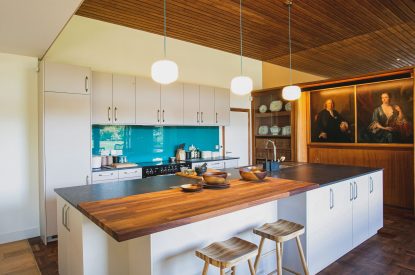 The kitchen at The Garden House, Edinburgh 