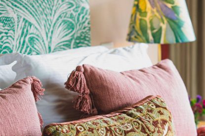 A bedroom at The Garden House, Edinburgh 