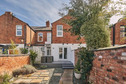 The garden at Hollie Cottage, Lancashire