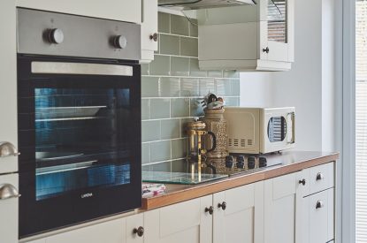The kitchen at Hollie Cottage, Lancashire