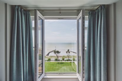 The sea view from Beach Manor, West Sussex