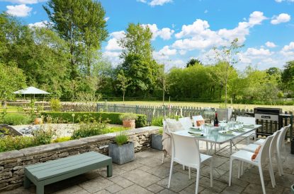 The garden at Meadow Cottage, Cotswolds