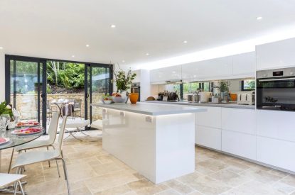 The kitchen at Willow Cottage, Cotswolds