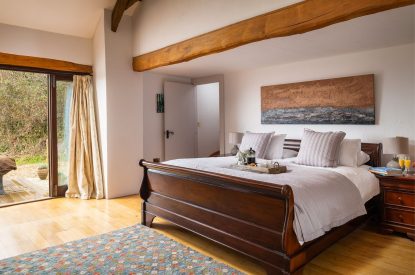 A double bedroom Valley View Barn, Devon