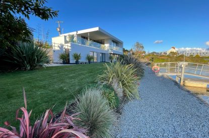 The garden at The Moorings, Cornwall