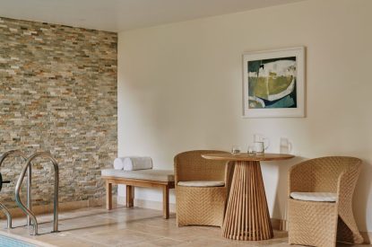 The indoor swimming pool at Chipping House, Cotswolds