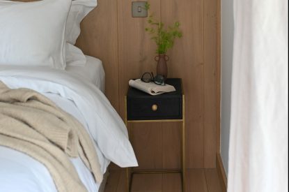 A bedroom at Map Maker's Cottage, Roundstone, Galway