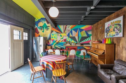 Entertaining space at Elysium House, Yorkshire Dales