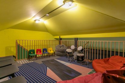 Childrens area at Elysium House, Yorkshire Dales