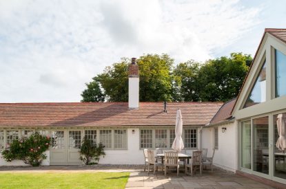 The garden at Muirfield Green, East Lothian