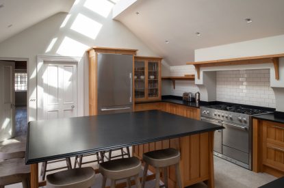 The kitchen at Muirfield Green, East Lothian