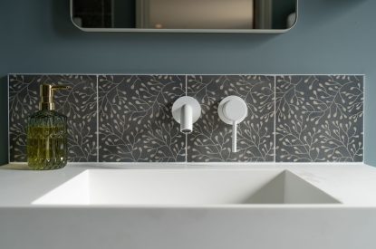 A bathroom at Poppy Cottage, Somerset