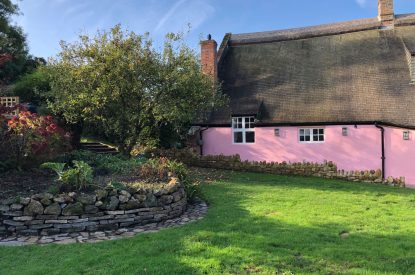 The garden at The Thatched Cottage, Somerset