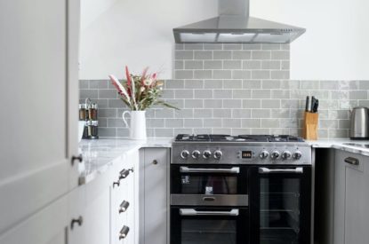 The kitchen at Driftwood House, Dorset