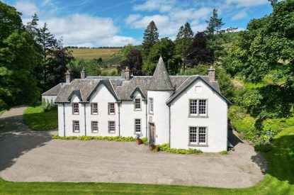 The exterior of Quarter House, Scottish Borders