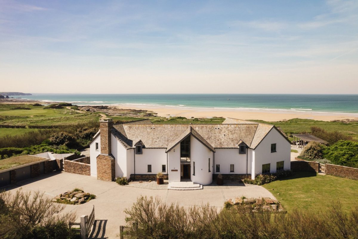 Coastal views at Ocean View, Cornwall