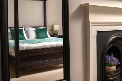 Four poster bed at Quarter House, Scottish Borders