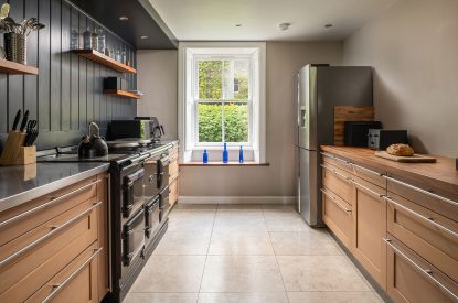 The kitchen at Quarter House, Scottish Borders