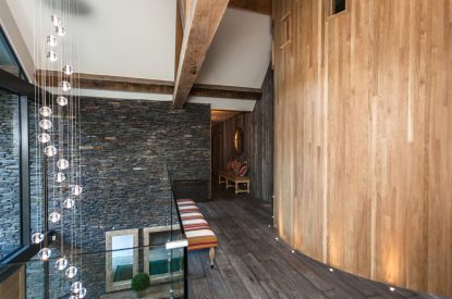 The landing area at Lake View Lodge, Lake District