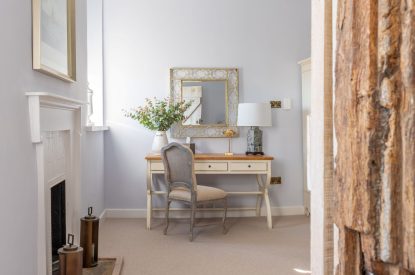 A super king-size bedroom at Priory East Gate, Essex