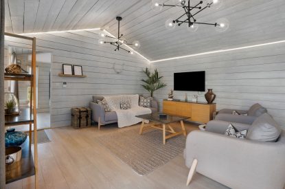 The living space at Priory Orchard, Essex