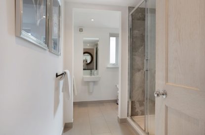 The bathroom at Priory Orchard, Essex