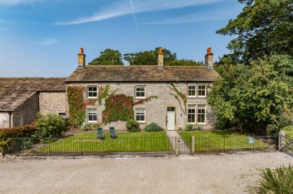 The entrance to Wrenstone House, Yorkshire Dales