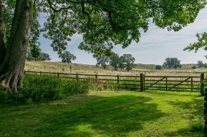 The gardens at Wrenstone House, Yorkshire Dales