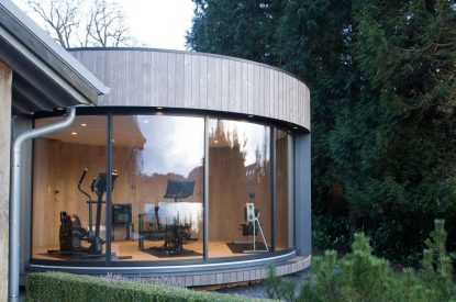 The gym at Lake View Lodge, Lake District