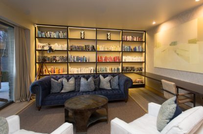 Living space at Lake View Lodge, Lake District