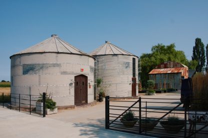 The film house at Bonny Cabin, Leicestershire