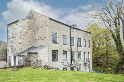 The exterior of Upper Riverside Mill, Lake District