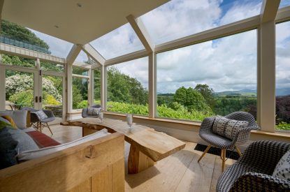Stunning countryside views at Mawson Hall, Lake District