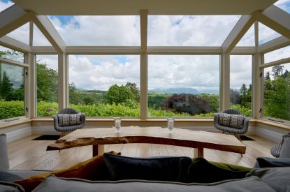 Stunning countryside views at Mawson Hall, Lake District