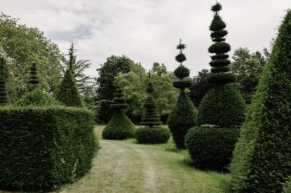 The gardens at Topiary Hall, Lincolnshire