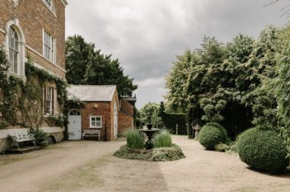 The gardens at Topiary Hall, Lincolnshire