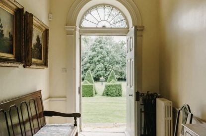 The hallway at Topiary Hall, Lincolnshire