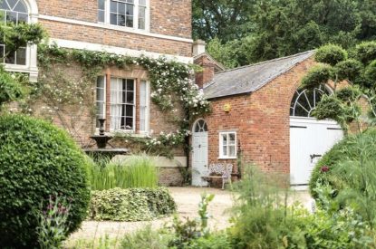 The gardens at Topiary Hall, Lincolnshire