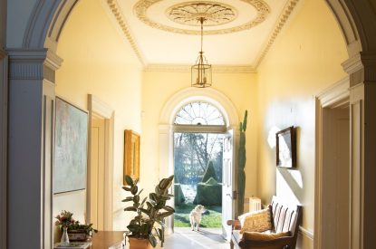 The hallway at Topiary Hall, Lincolnshire