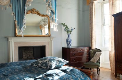 A double bedroom at Topiary Hall, Lincolnshire