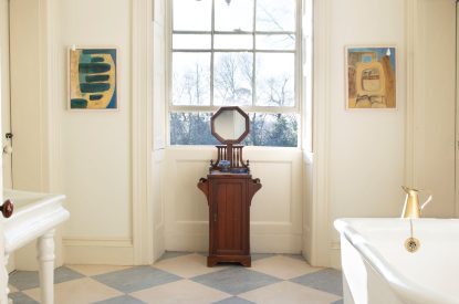 A bathroom at Topiary Hall, Lincolnshire