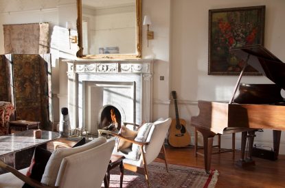 The sitting room at Topiary Hall, Lincolnshire