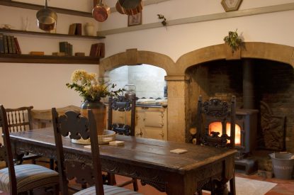 The kitchen at Topiary Hall, Lincolnshire