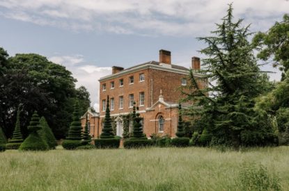 The grounds at Topiary Hall, Lincolnshire