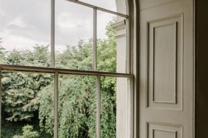 Countryside views at Topiary Hall, Lincolnshire